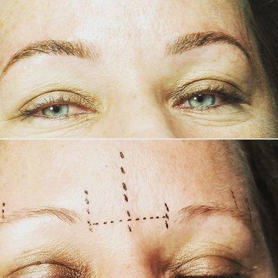 Natiural  stroke  microblading