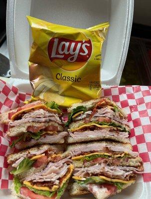 Club Sandwich to go!