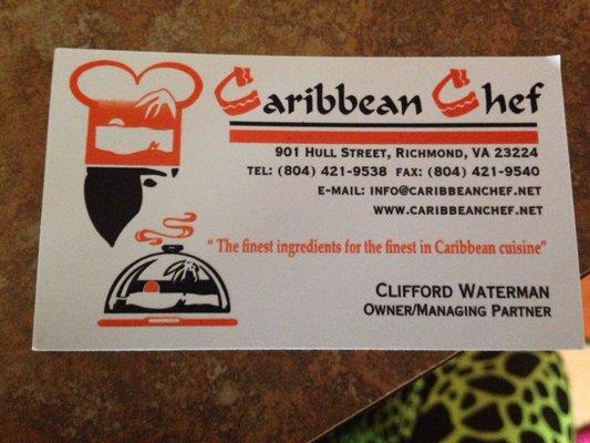 Caribbean Chef