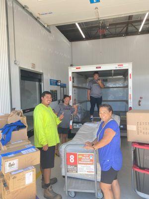 Self storage to brand new home in Waikapu