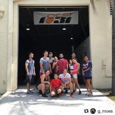 CFit 1031 - part of the crew