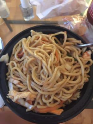 Worst chicken Lo Mein I've had in my life