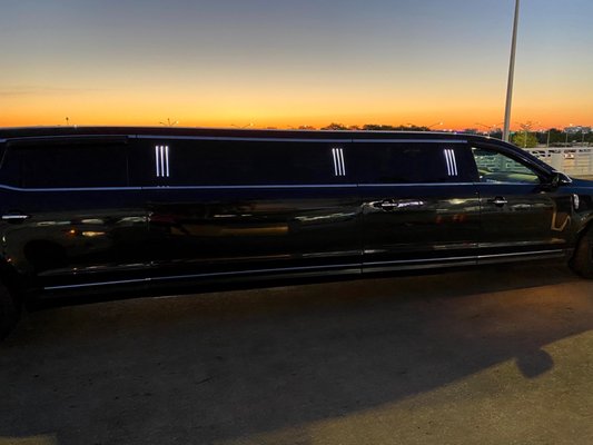 Limo drop off at Ohare Airport