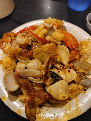 They're also offering seafood boil as part of buffet: go to noodle bar area.