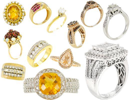 Buyers of gemstone and diamond gold estate jewelry