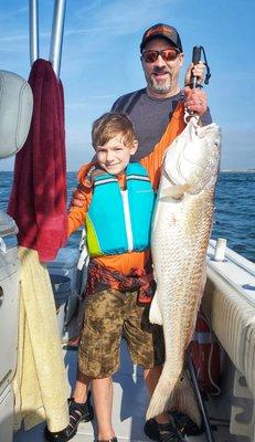 Incredible day on the water with Captains Kevin & Steve.  The redfish were gigantic!