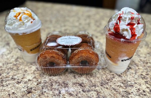 Cider Floats Apple Cider Donuts