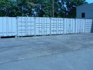 8 x 20 outdoor, 24 hr. access containers are great for household storage as well as landscapers, roofers...even cars!