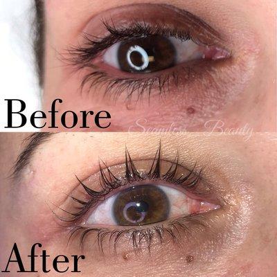 Lash Lift & Lash Tint $85