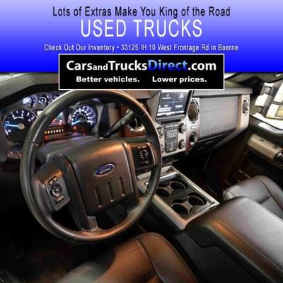 Used Trucks For Sale Boerne and San Antonio, TX: From Ford to Chevy and Dodge trucks, and every other brand in between we kno...