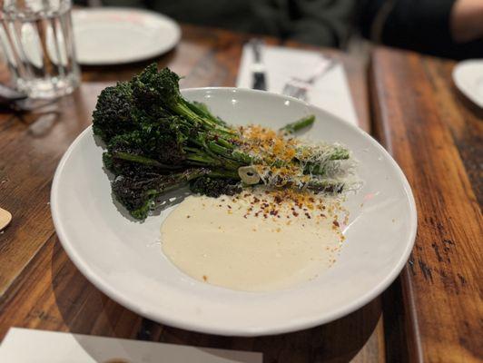 Charred broccolini