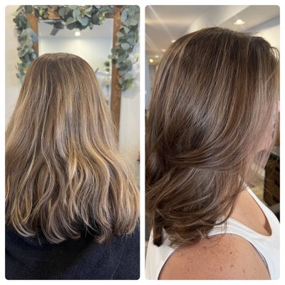 Reverse Balayage