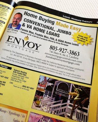 Was looking for a massage in the yellow pages but found a mortgage company instead..