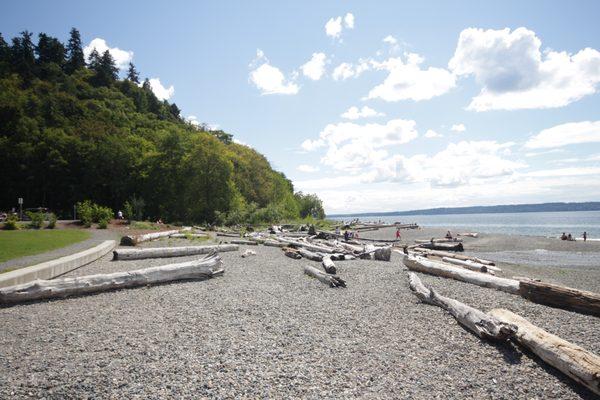 Seahurst Park beach, looking South