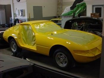 Ferrari Daytona, one of many exotic sportscars we restore.