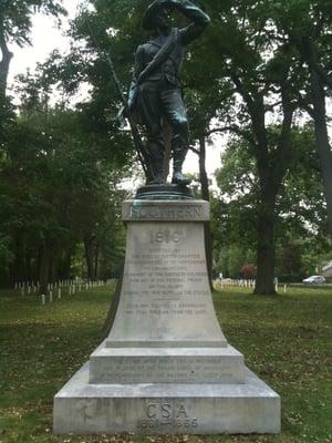 In Memory of the Southern Soldiers who died in the Federal Prison on Johnson's Island.