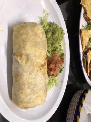 Steak burrito