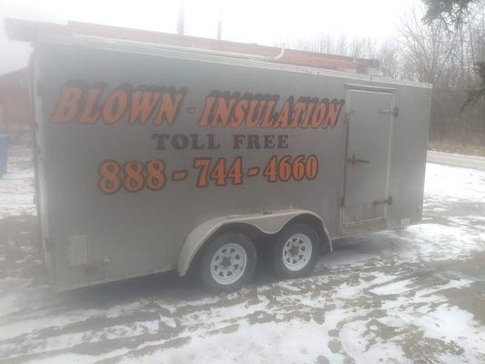 Blown insulation