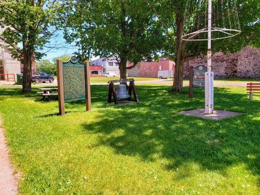 Green Space beside Calumet Theater