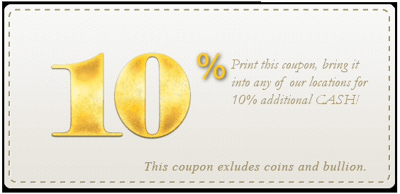 10% cash Coupon!