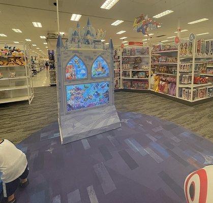 Love the new screen they added in the toy section!