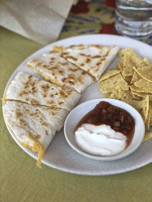 Cheese quesadilla