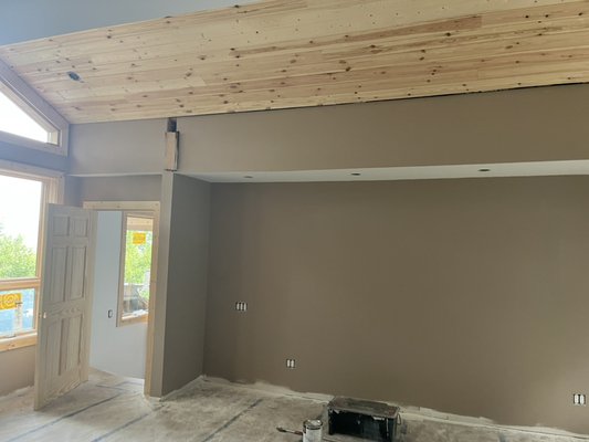 Painting remodel room