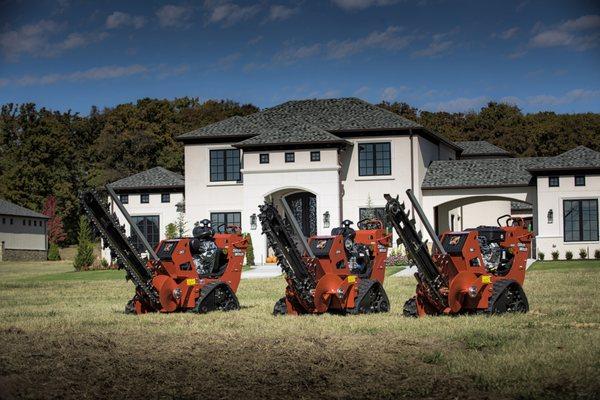 Inquire about the Ditch Witch C and CX Series Walk-Behind Trencher.