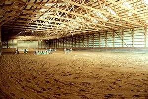 Huge indoor arena