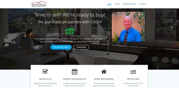 This real estate agent got a brand new website from Godby Tech