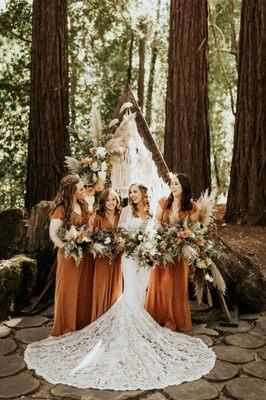 Bridal party Hair