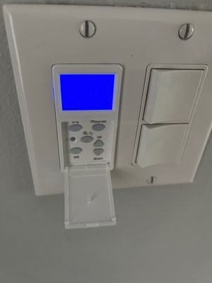 Auto switch for front porch lighting.