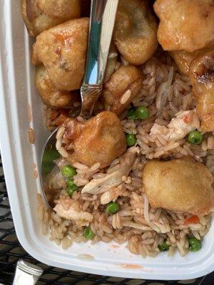 Sweet and sour chicken