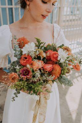 Bridal bouquet Photo by Hunter and Light