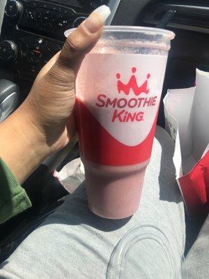 Just got my wisdom teeth removed and Smoothie King was my first stop! So delicious and soothing for my mouth. Will definitely be back!