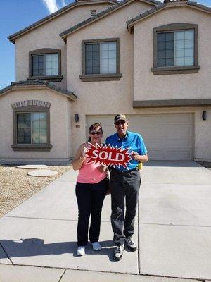 CONGRATULATIONS Margie and Jorge for the purchase of your beautiful home in Surprise!