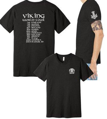 Get your Viking world tour T-shirt today!