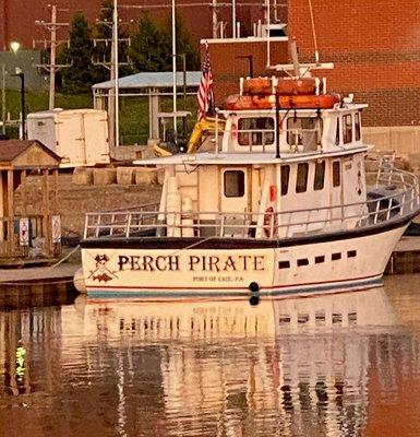 Perch Pirate Head boat 35 State St. Erie, PA 16507