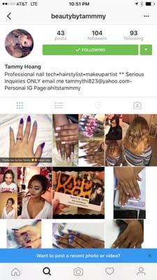 Go follow Tammy's nail page