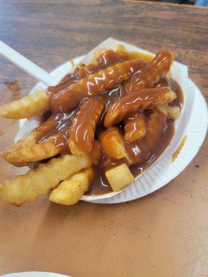 French Fries & Gravy a must have with every visit.