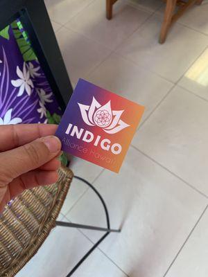 Indigo Business Card