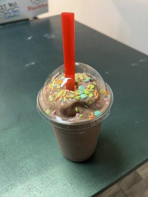 Peanut butter egg shake