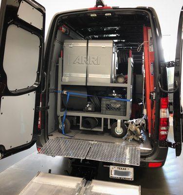 Mercedes Sprinter 1-ton Lighting and Grip Van