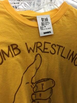 An $8 used t shirt...really?