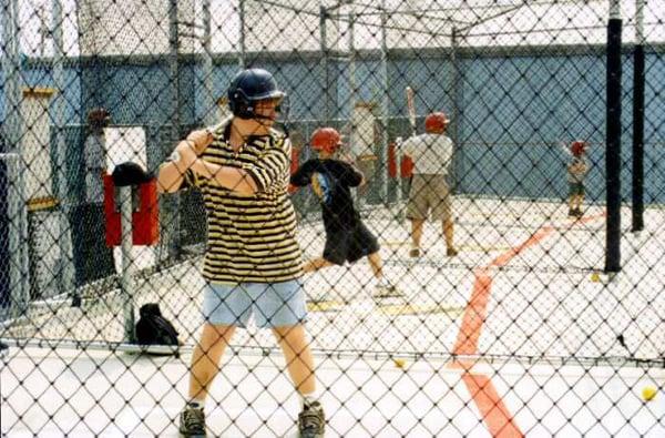 Baseball and softball batting cages