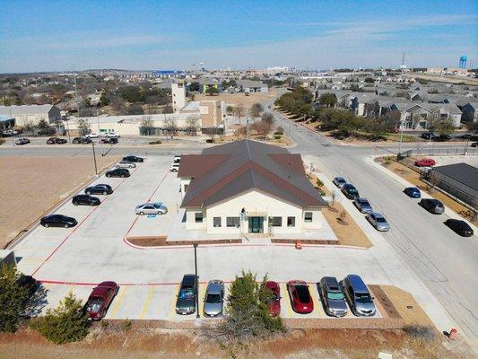 Olympia Hills Family Dental's new home! Located at 8056 Shin Oak, Suite 100 Live Oak, Texas 78233