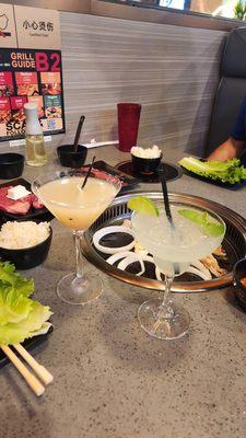 Cocktails with Korean BBQ