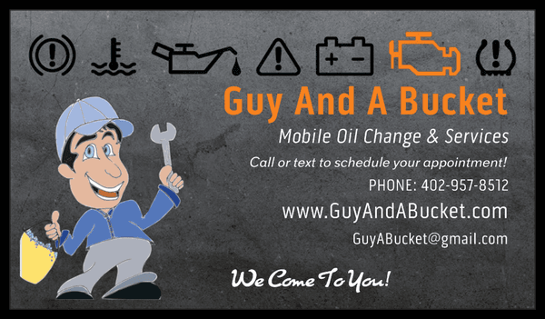 Guy And A Bucket, Mobile Oil Change Service