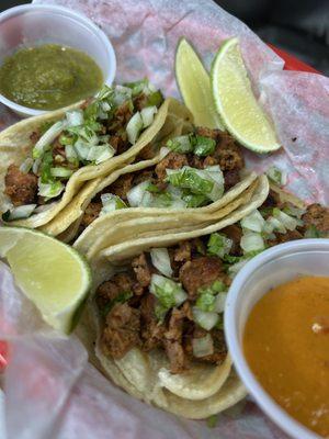 Brisket tacos