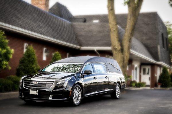 Our 2018 Superior Statesman Cadillac Hearse.